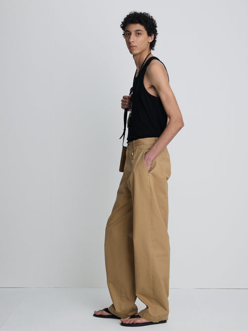 (2026/05/19 Open) WIDE TAPERED ADJUSTABLE CHINO_ BEIGE