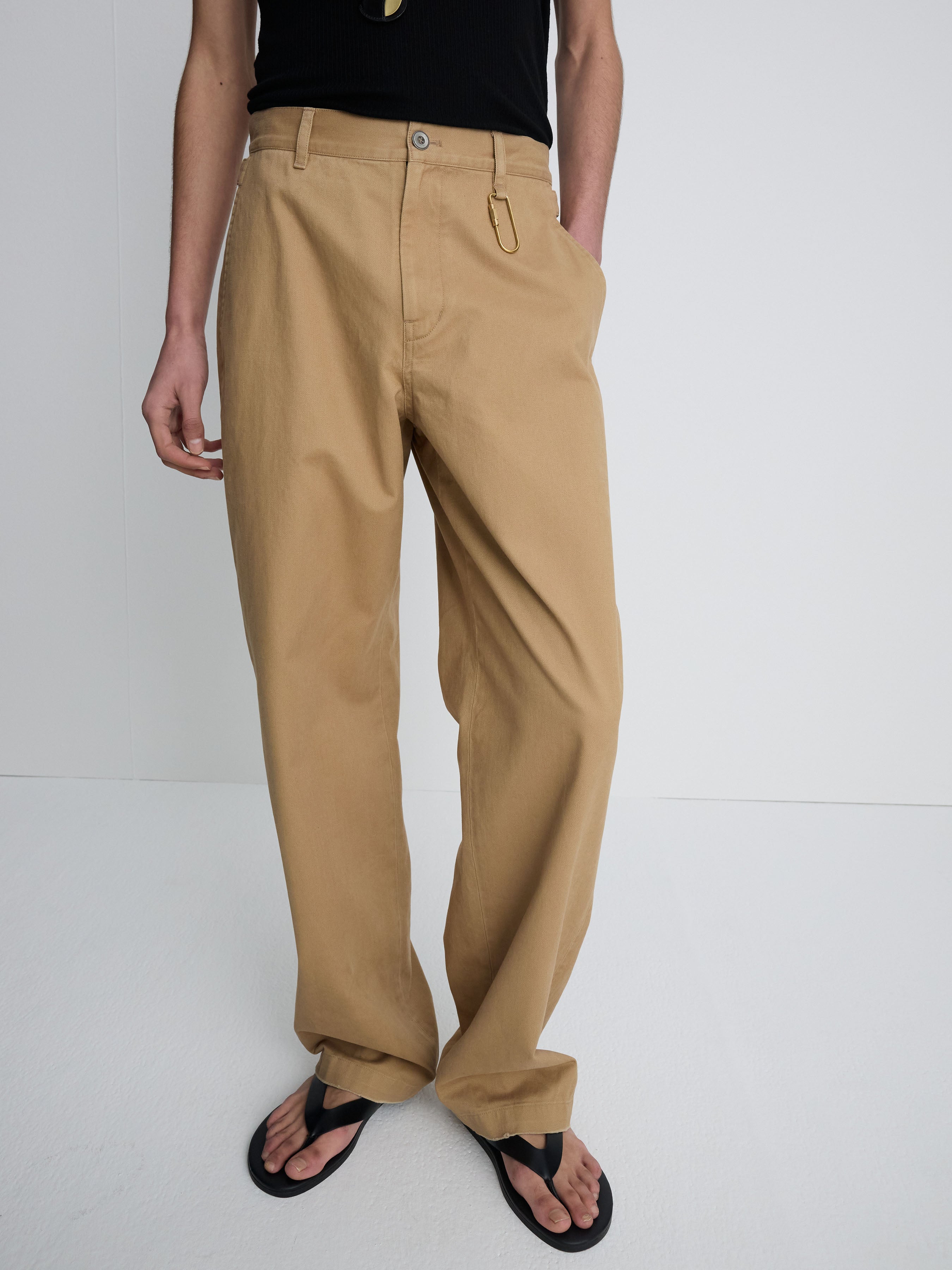 (2026/05/19 Open) WIDE TAPERED ADJUSTABLE CHINO_ BEIGE
