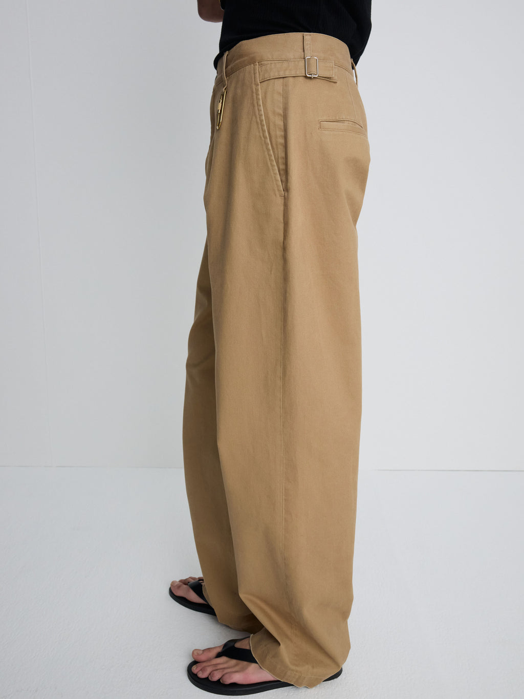 (2026/05/19 Open) WIDE TAPERED ADJUSTABLE CHINO_ BEIGE