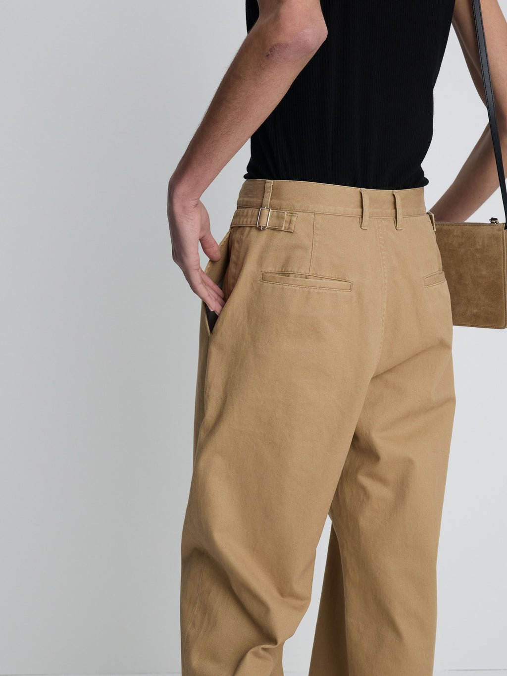 (2026/05/19 Open) WIDE TAPERED ADJUSTABLE CHINO_ BEIGE