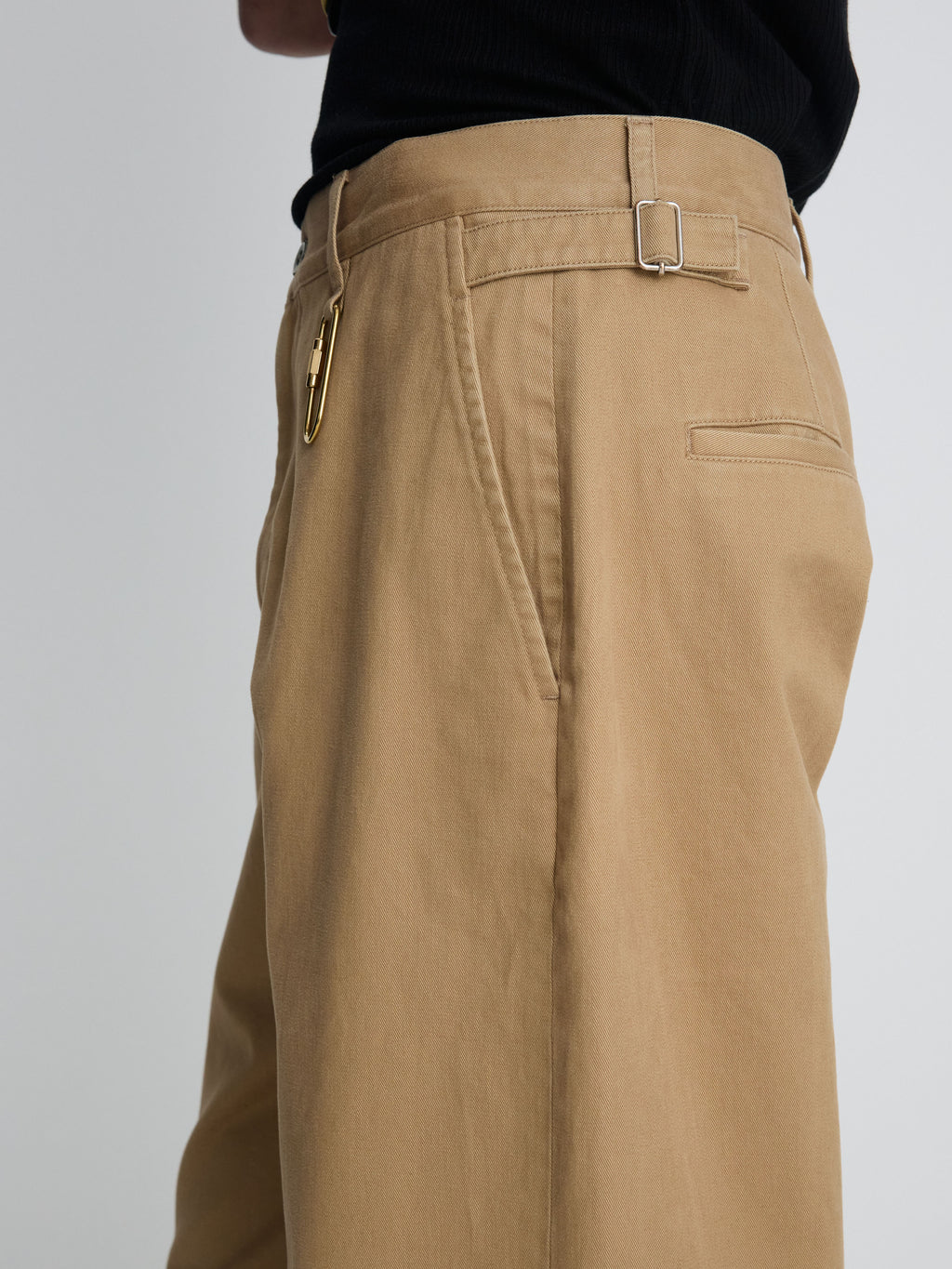 (2026/05/19 Open) WIDE TAPERED ADJUSTABLE CHINO_ BEIGE
