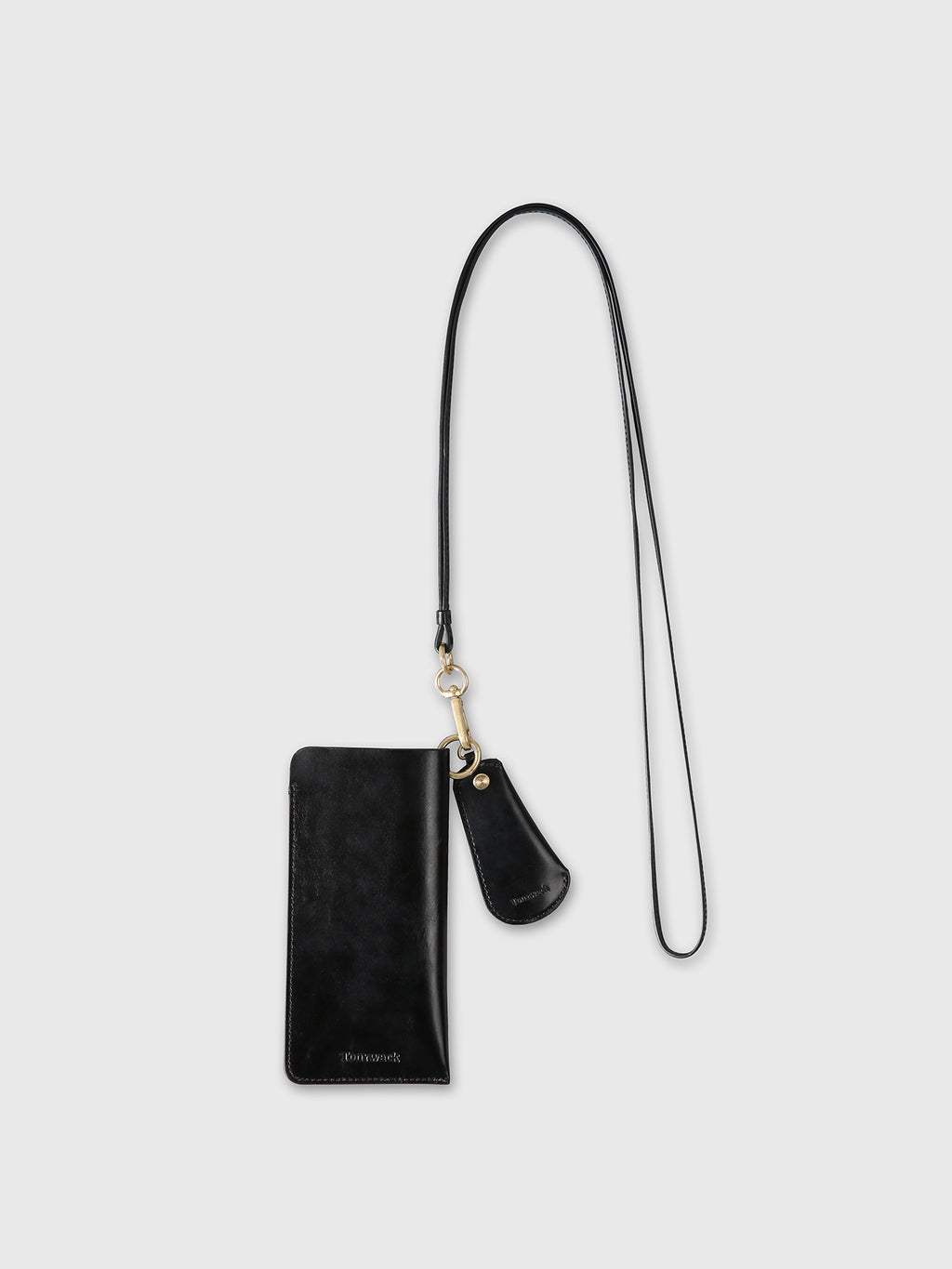 LEATHER ESSENTIAL STRAP_ BLACK