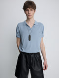 HANDCRAFTED CORD NET NECKLACE_ BLACK