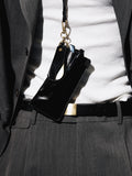 LEATHER ESSENTIAL STRAP_ BLACK