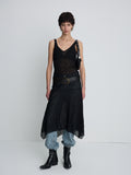 (W) LACE SLEEVELESS MAXI DRESS_ BLACK