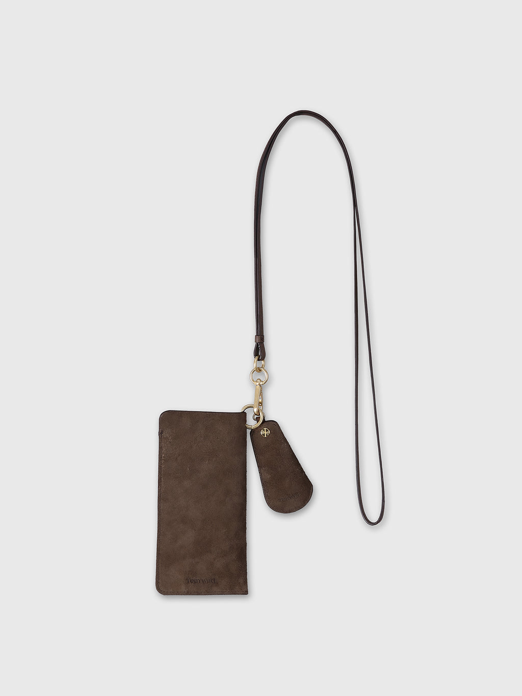 SUEDE ESSENTIAL STRAP_ TOBACCO