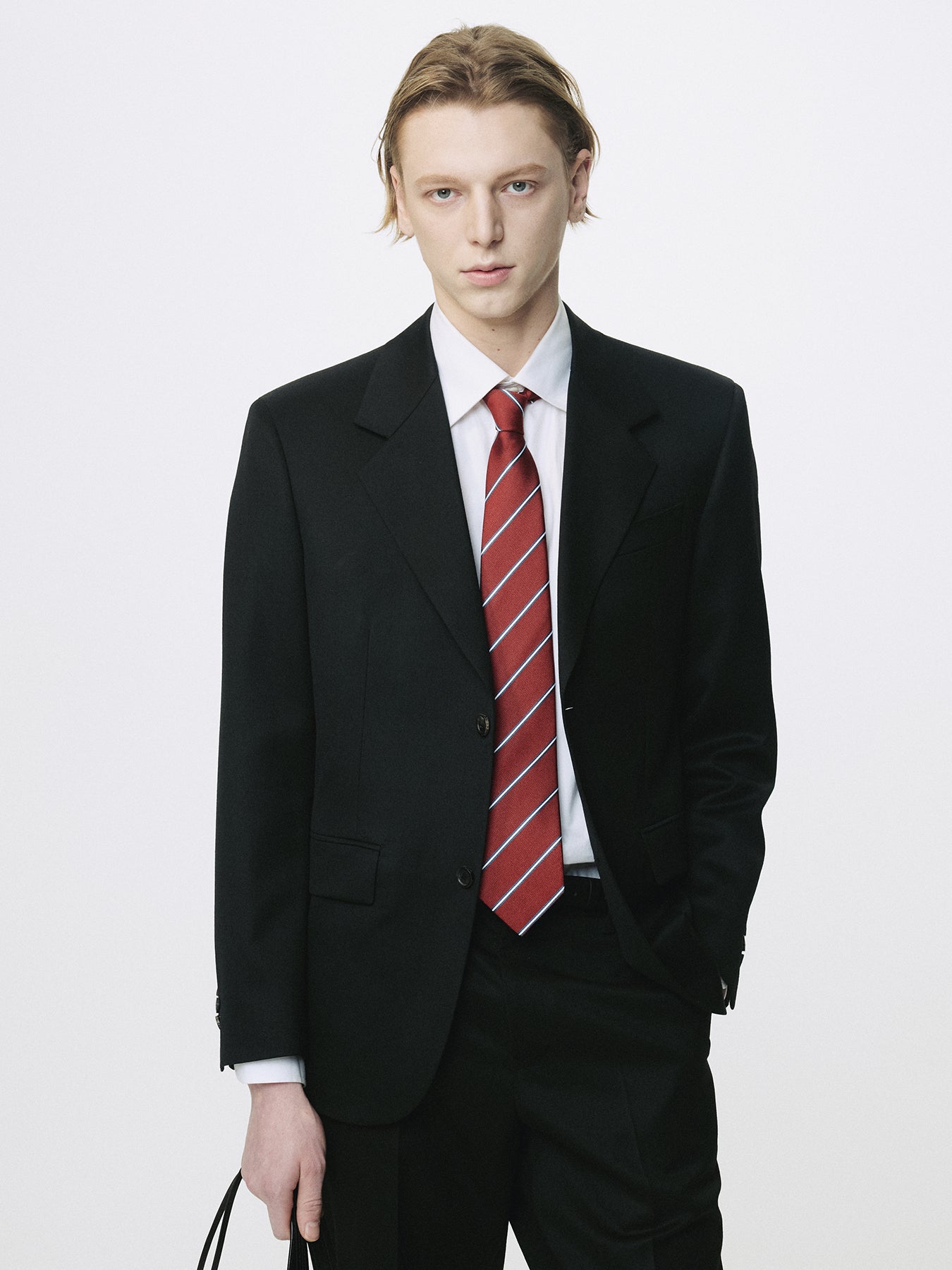 SIGNATURE TAILORED BLAZER_ BLACK