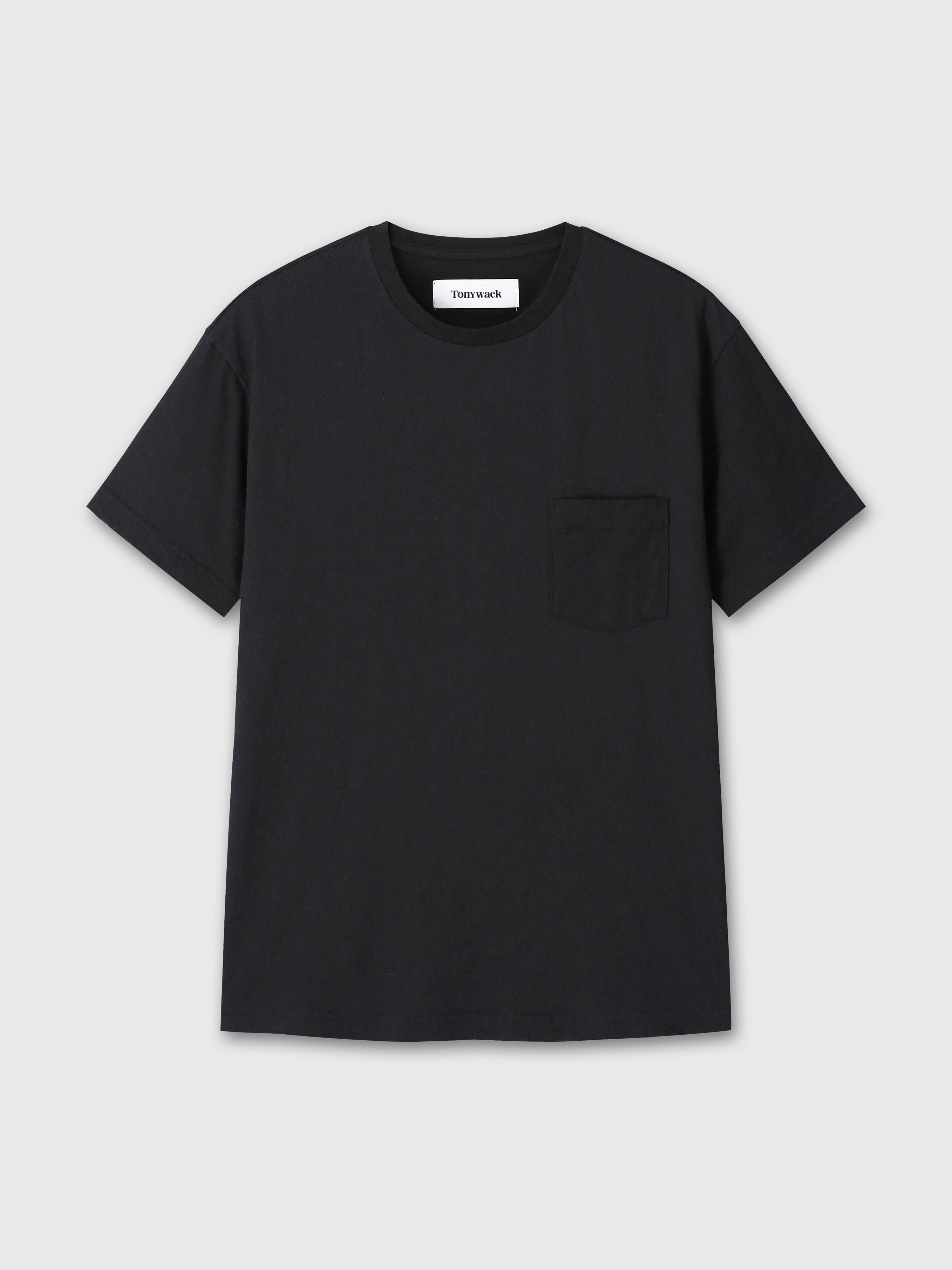 GARMENT DYED STRIPE PIQUÉ POLO_ FADED BLACK
