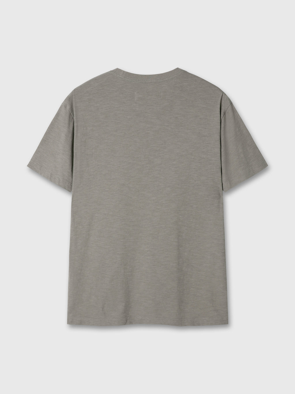 SOFT SLUB JERSEY POCKET T-SHIRT_ OLIVE GREY