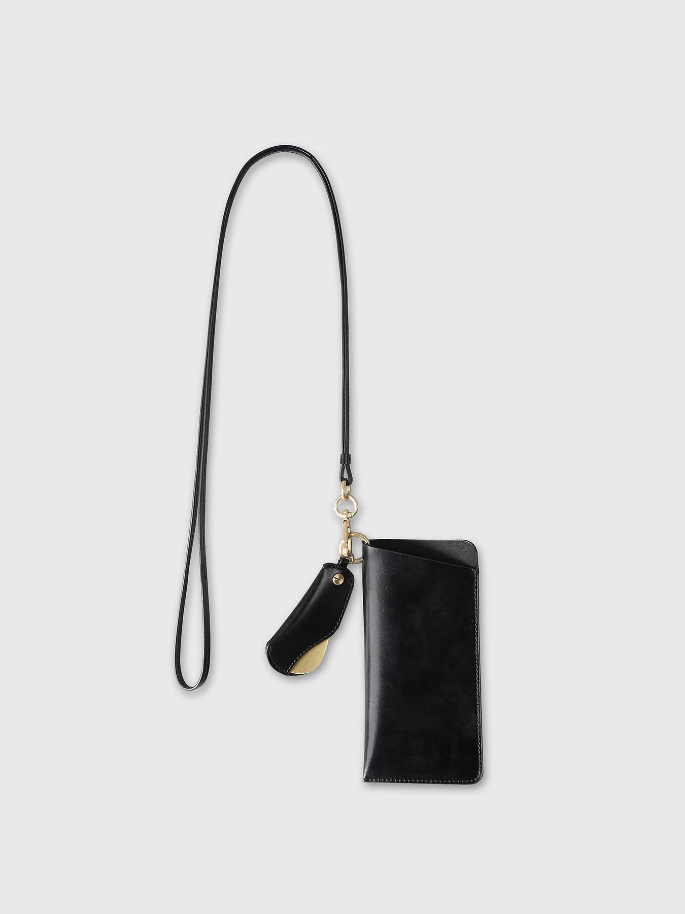 (W) LEATHER ESSENTIAL STRAP_ BLACK