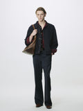 RELAXED DENIM BLOUSON JACKET_ FADED BLACK