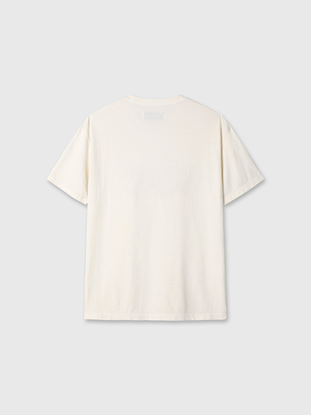 GARMENT DYED PROFILED T-SHIRT_ SALT PIGMENT