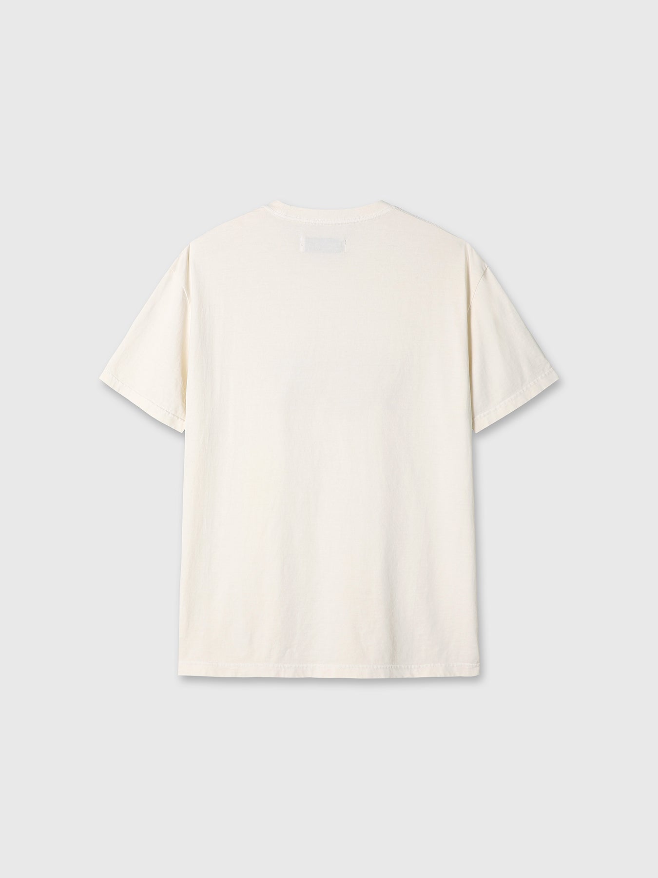 GARMENT DYED PROFILED T-SHIRT_ SALT PIGMENT