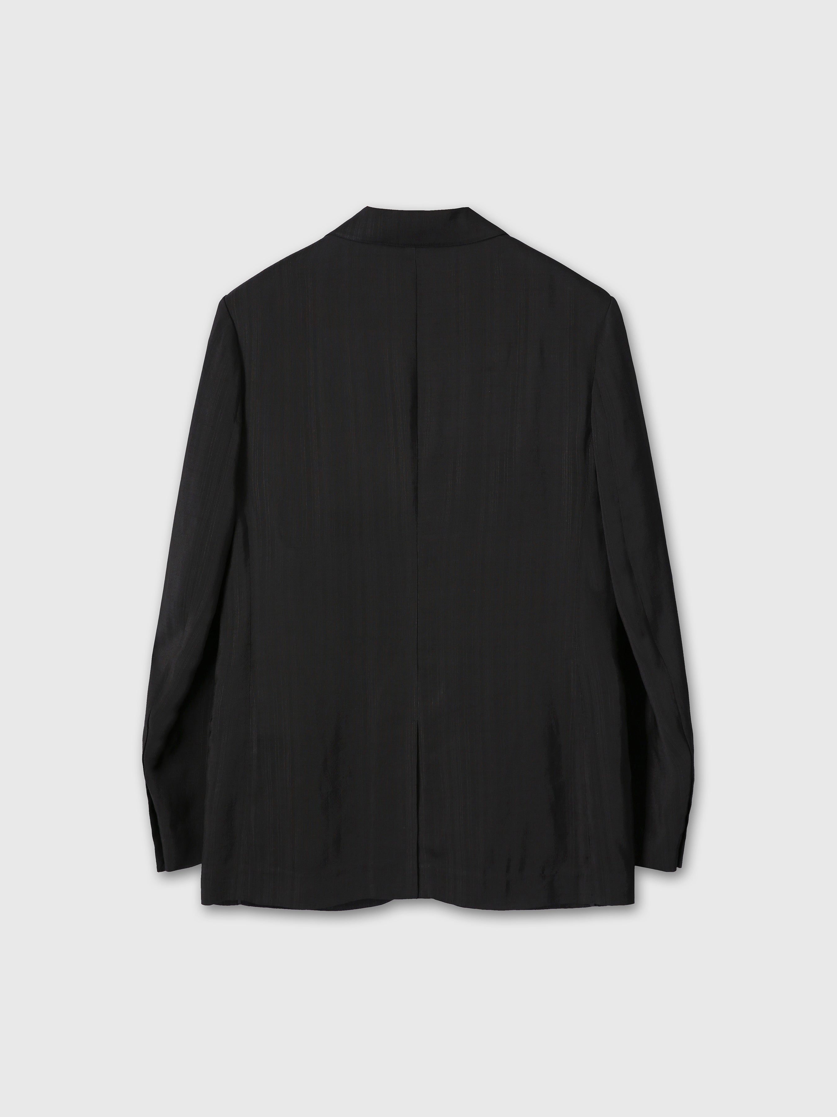(W) AIRY TAILORED JACKET_ BLACK