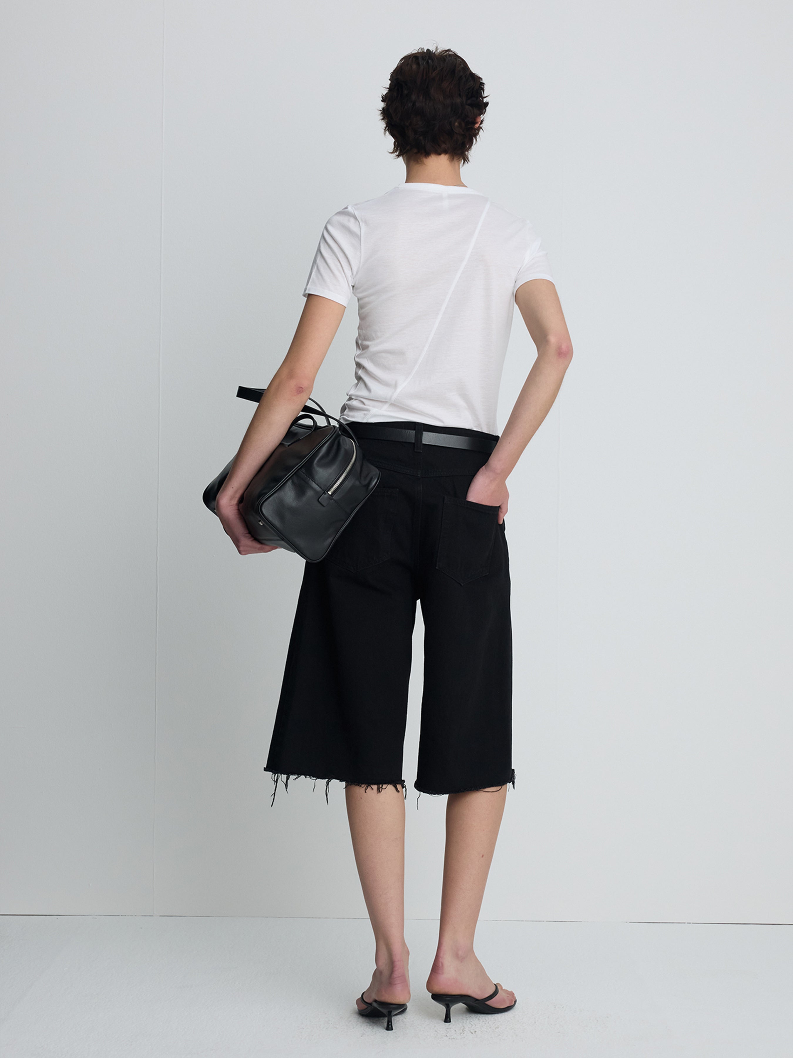 (W) TENCEL SHORT SLEEVE T-SHIRT_ OFF WHITE