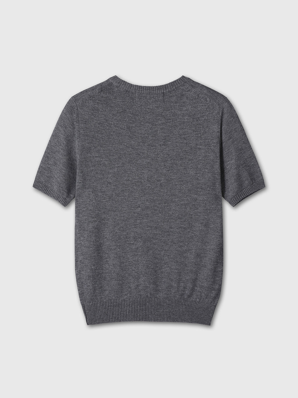(W) SUPERFINE WOOL ARGYLE CREW NECK SWEATER_ GREY COBALT