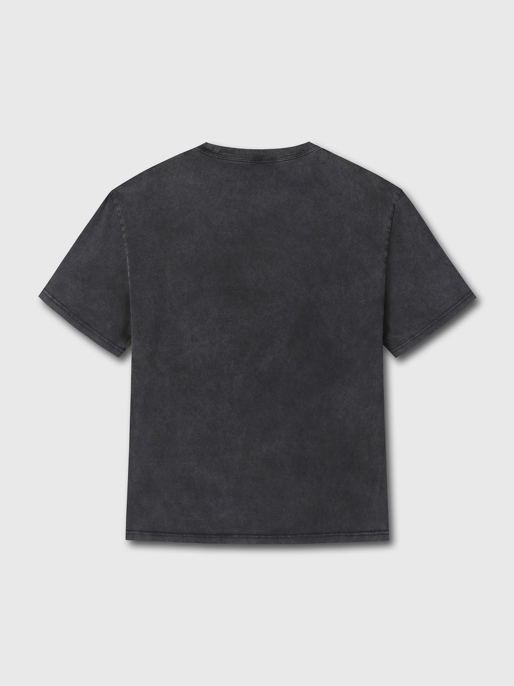 PORTRAIT GARMENT DYED T-SHIRT_ FADED BLACK
