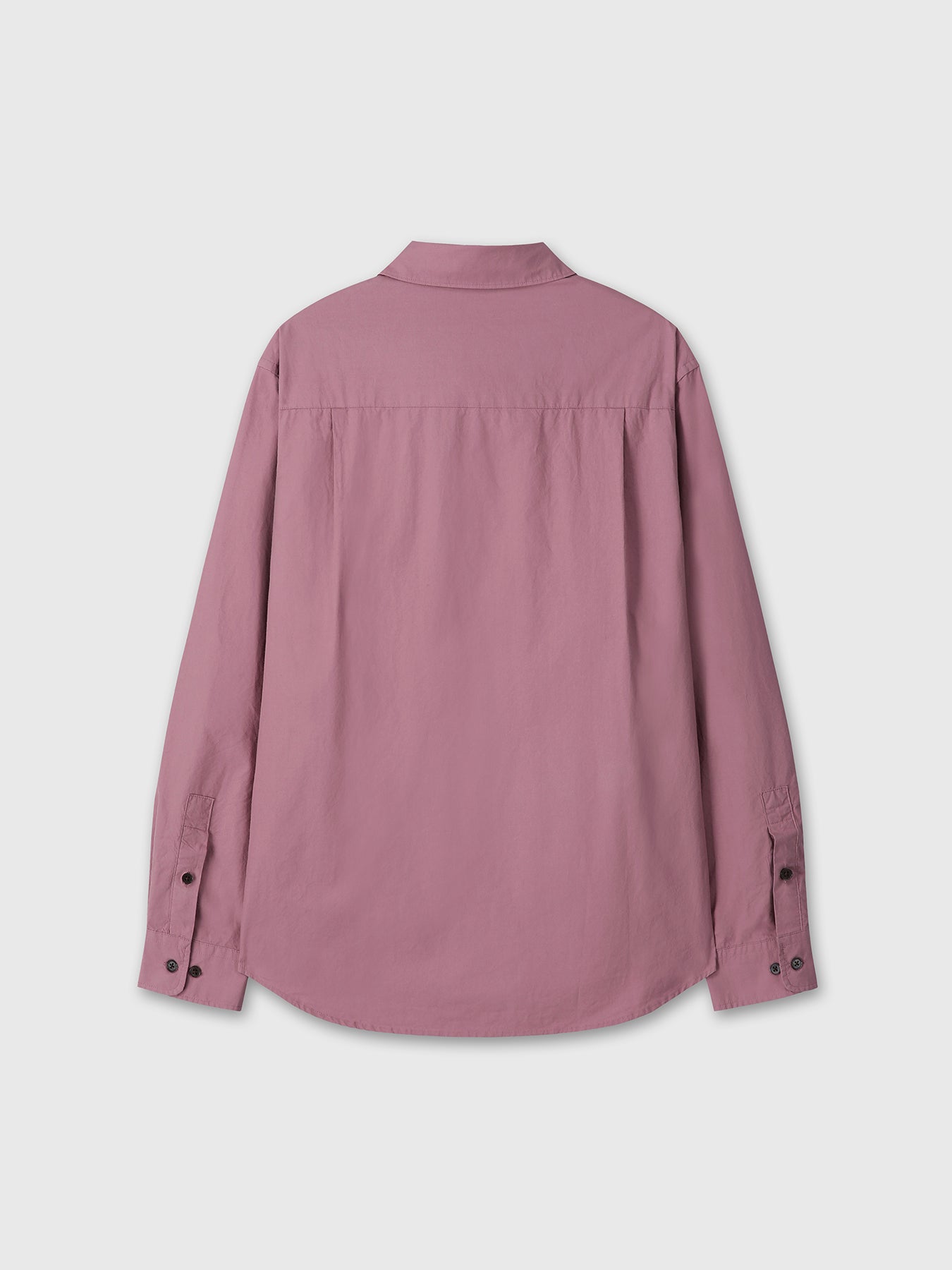 WASHED COTTON SHIRT_ DUSTY PINK