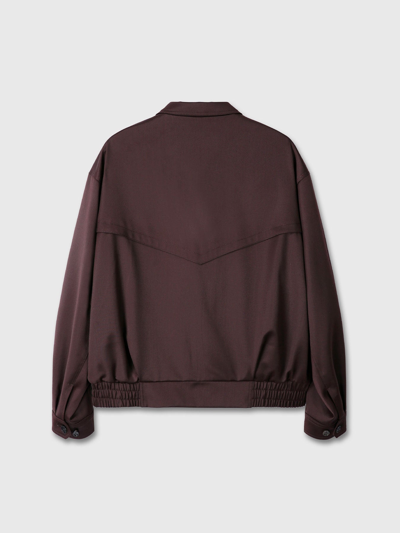 WOOL VISCOSE OVERSIZED BOMBER JACKET_ DARK BURGUNDY