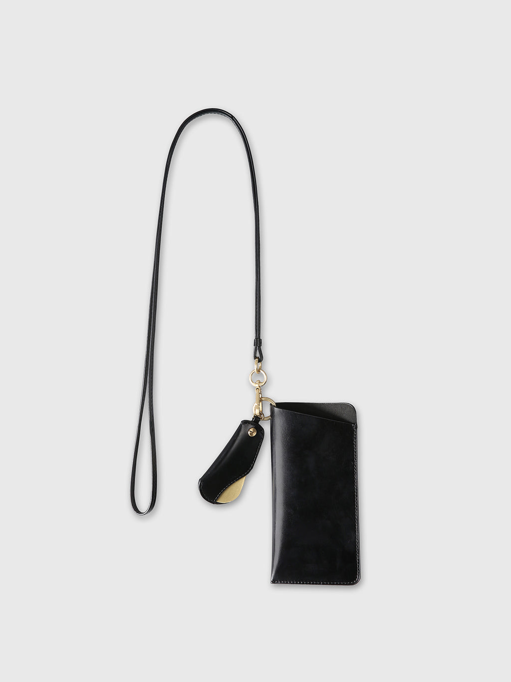 LEATHER ESSENTIAL STRAP_ BLACK