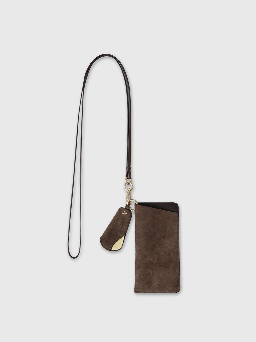 (W) SUEDE ESSENTIAL STRAP_ TOBACCO