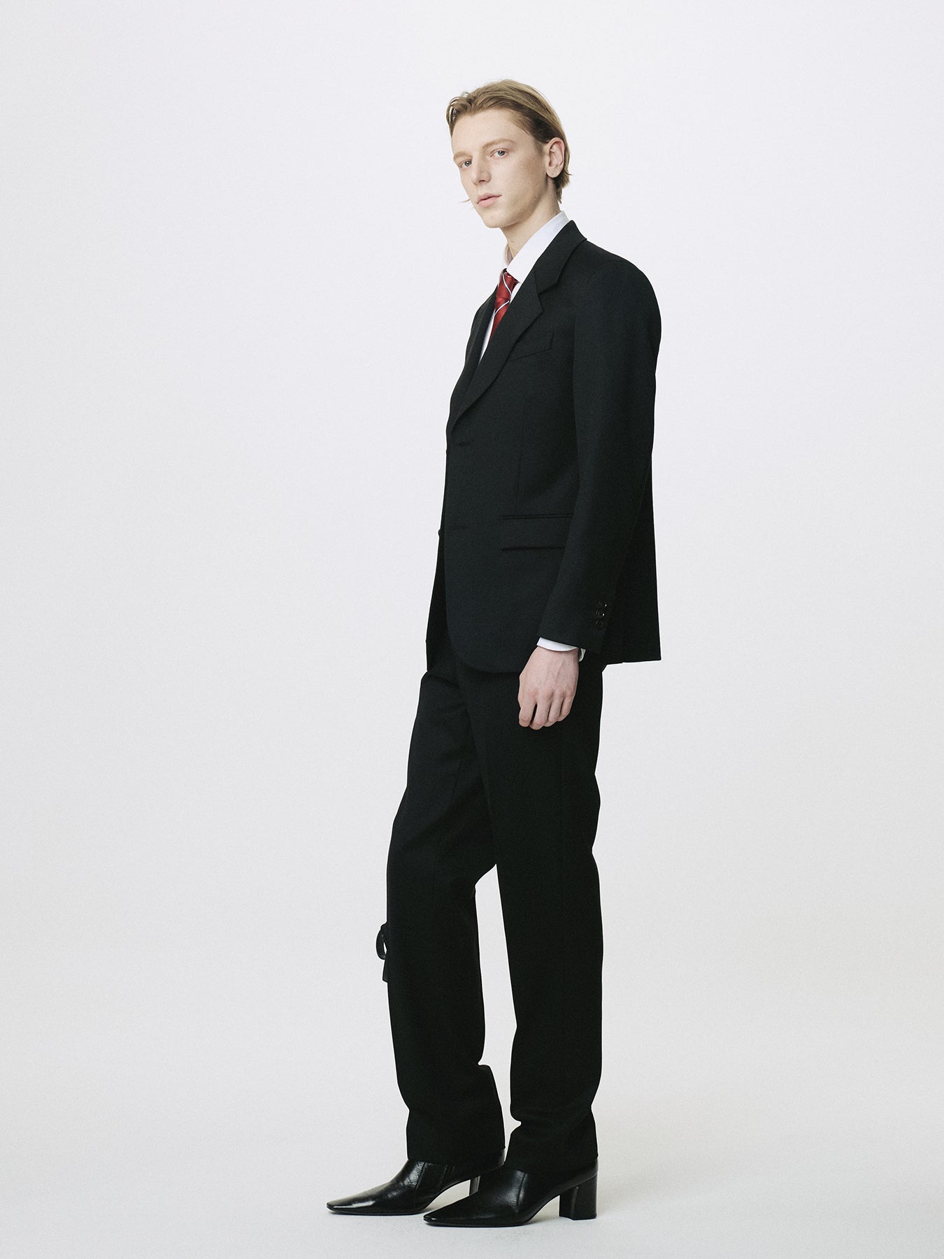 SIGNATURE TAILORED TROUSERS_ BLACK
