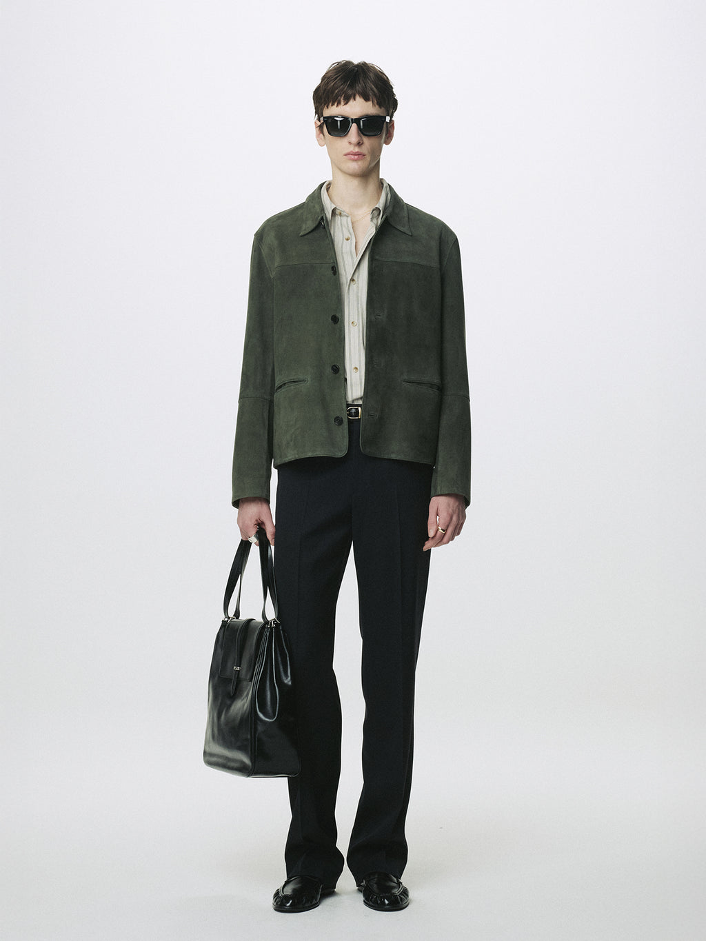 WOOL TAILORED STRAIGHT TROUSERS_ MIDNIGHT