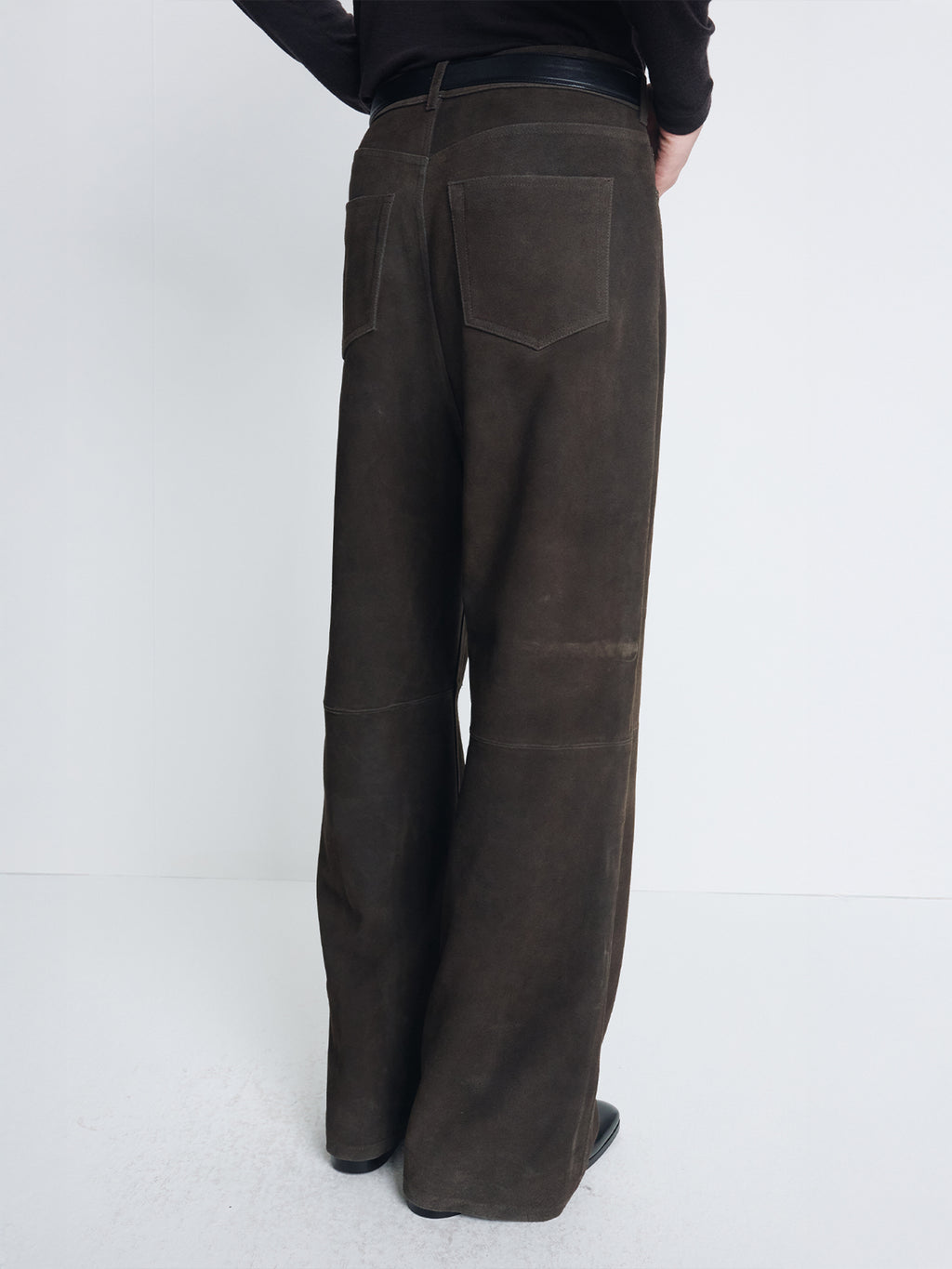 LEATHER CLASSIC BELT_ GOLD/BLACK