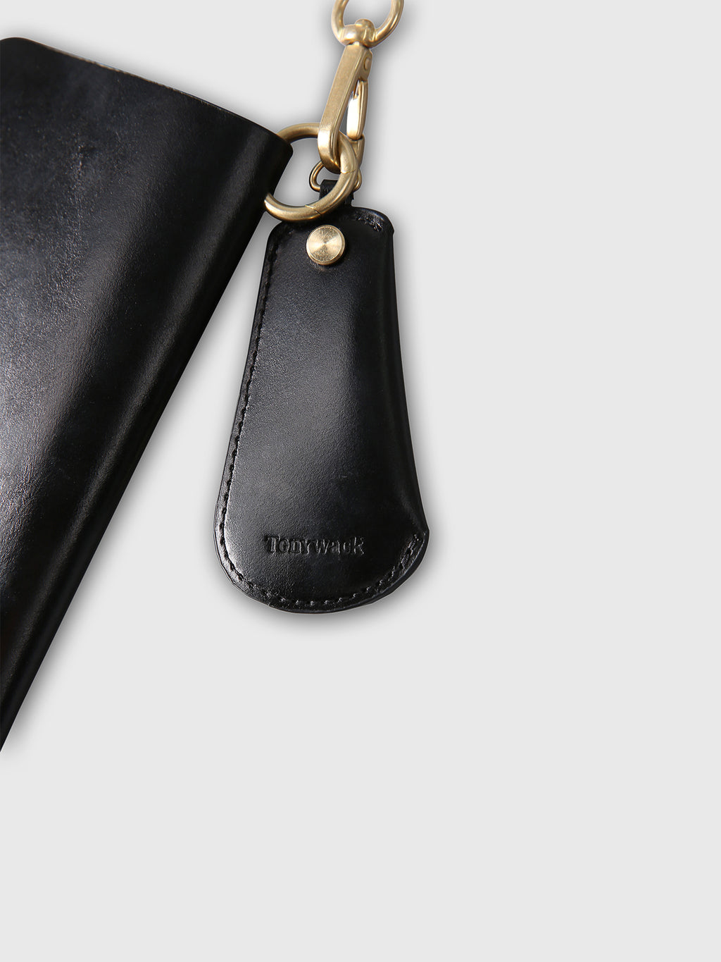 LEATHER ESSENTIAL STRAP_ BLACK