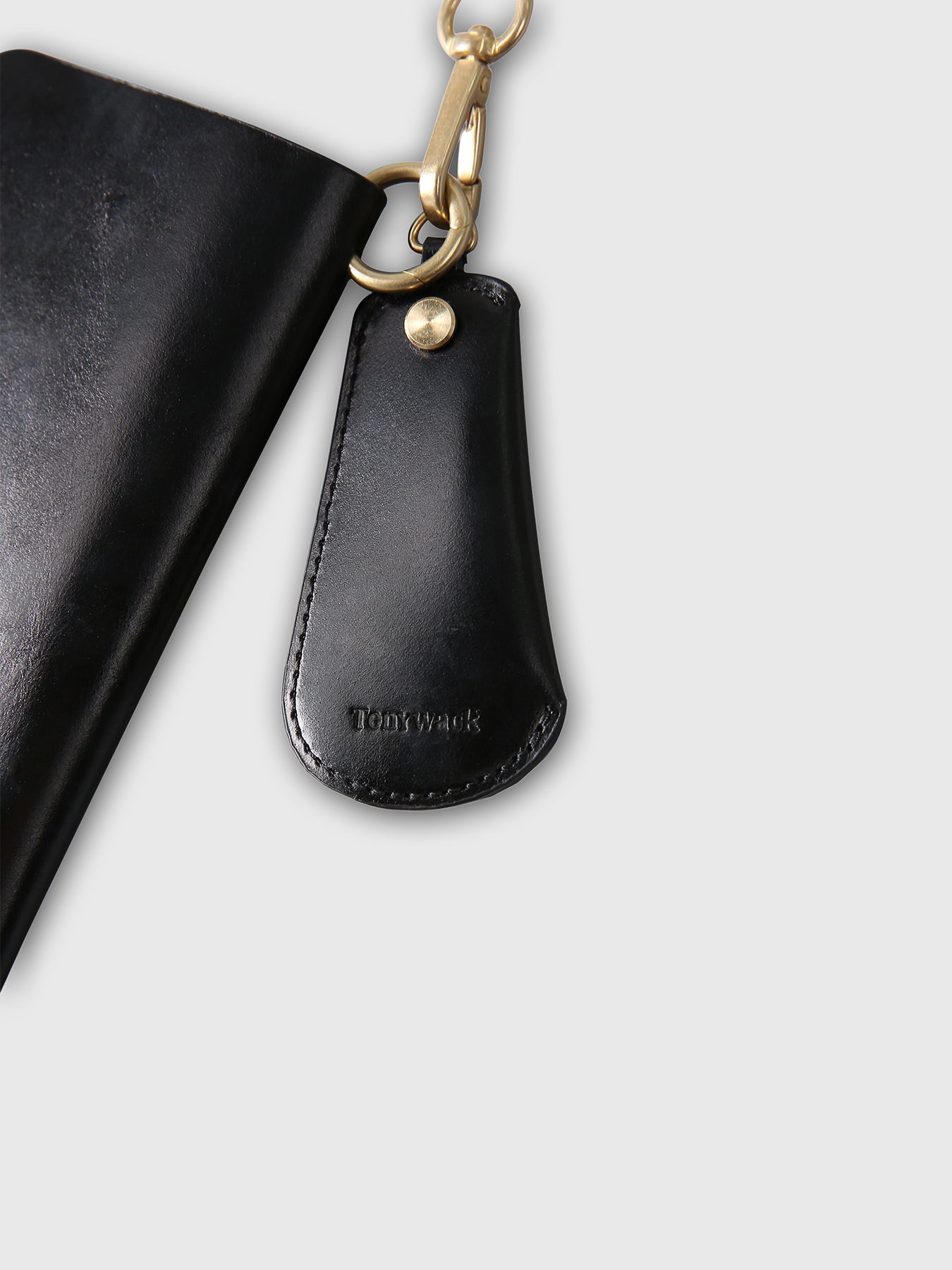 LEATHER ESSENTIAL STRAP_ BLACK