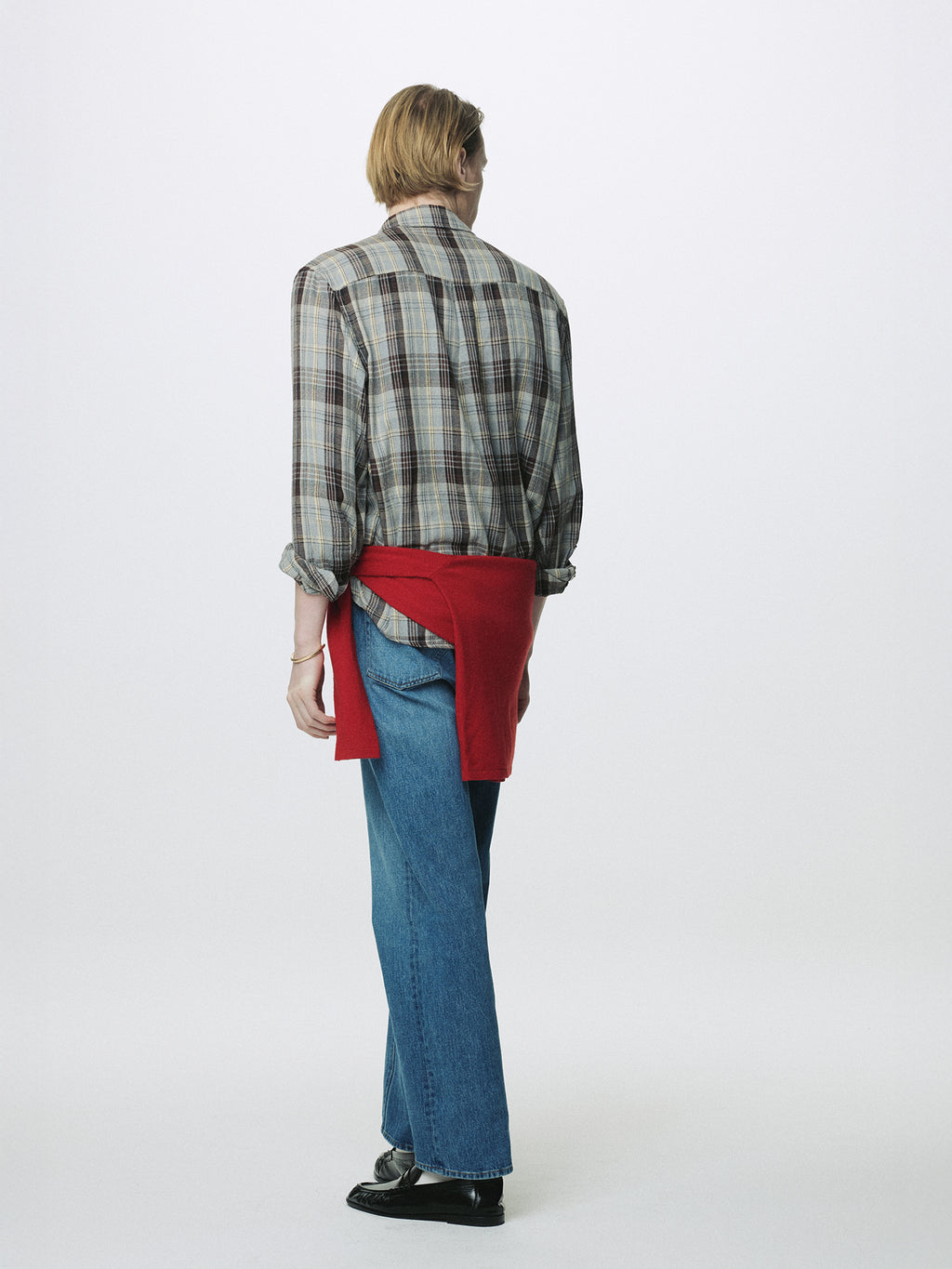 TAILORED DENIM JEANS_ MID BLUE