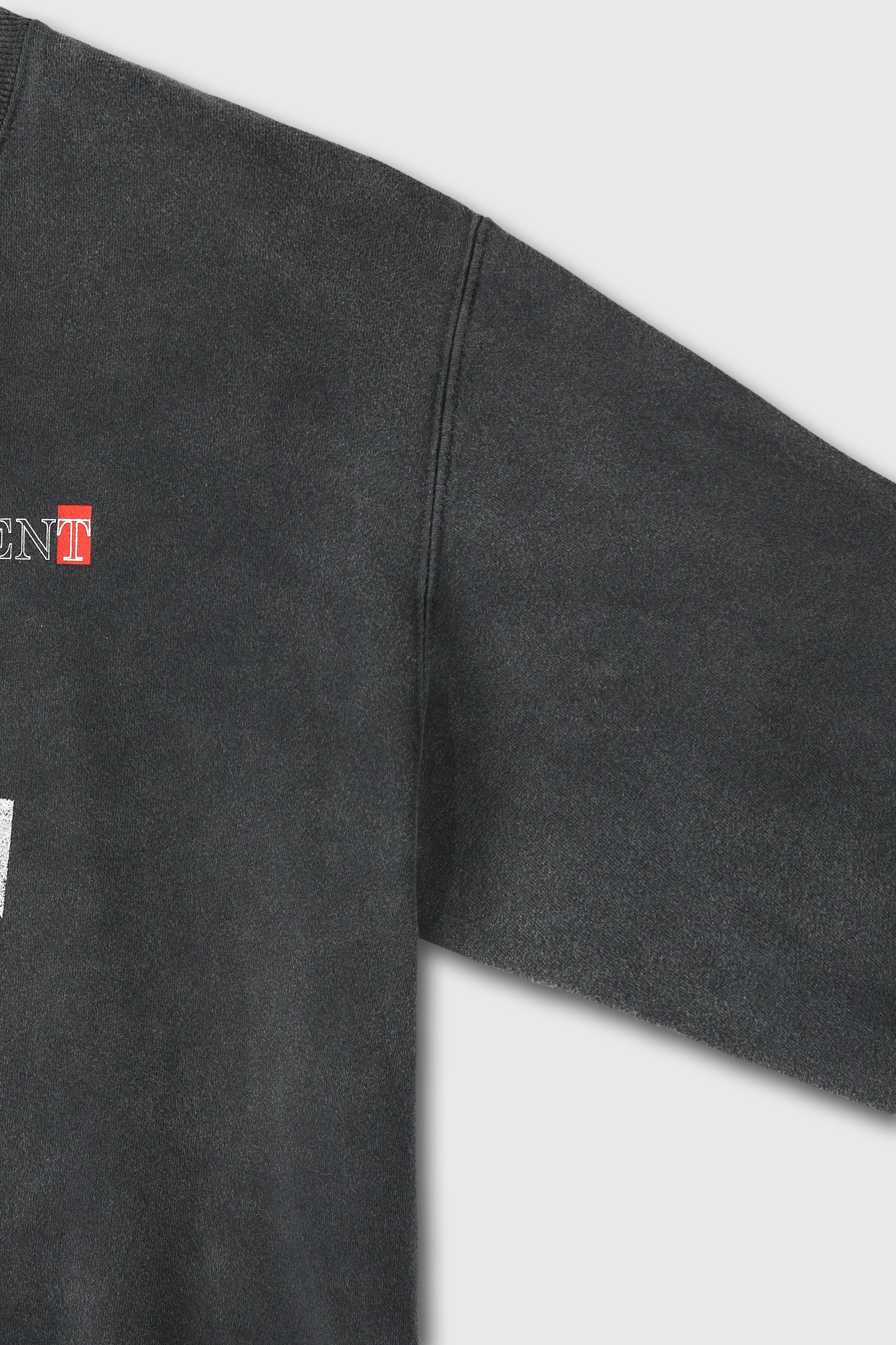 Crime Dept. Garment-dyeing Sweatshirt_ Faded Charcoal