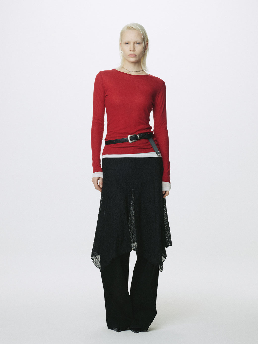 (W) WIDE-LEG BAGGY DENIM JEANS_ BLACK