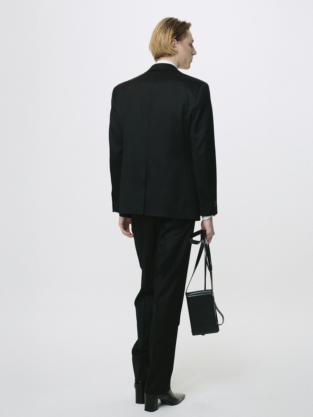 SIGNATURE TAILORED BLAZER_ BLACK
