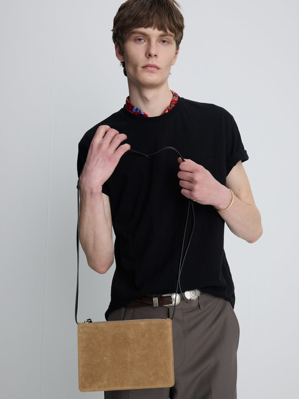 SOFT SLUB JERSEY POCKET T-SHIRT_ BLACK
