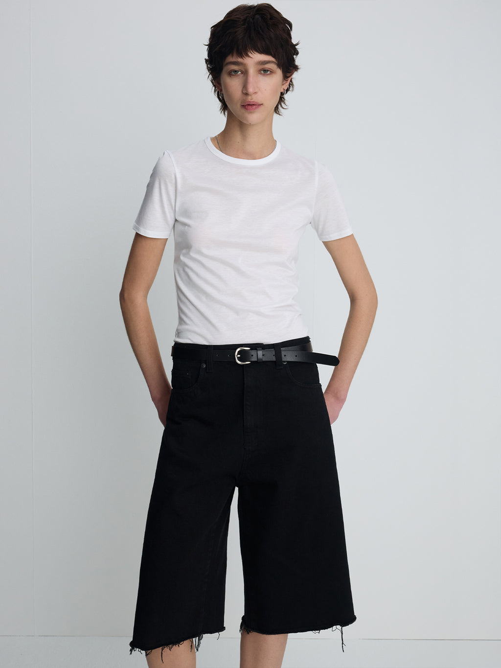 (W) TENCEL SHORT SLEEVE T-SHIRT_ OFF WHITE