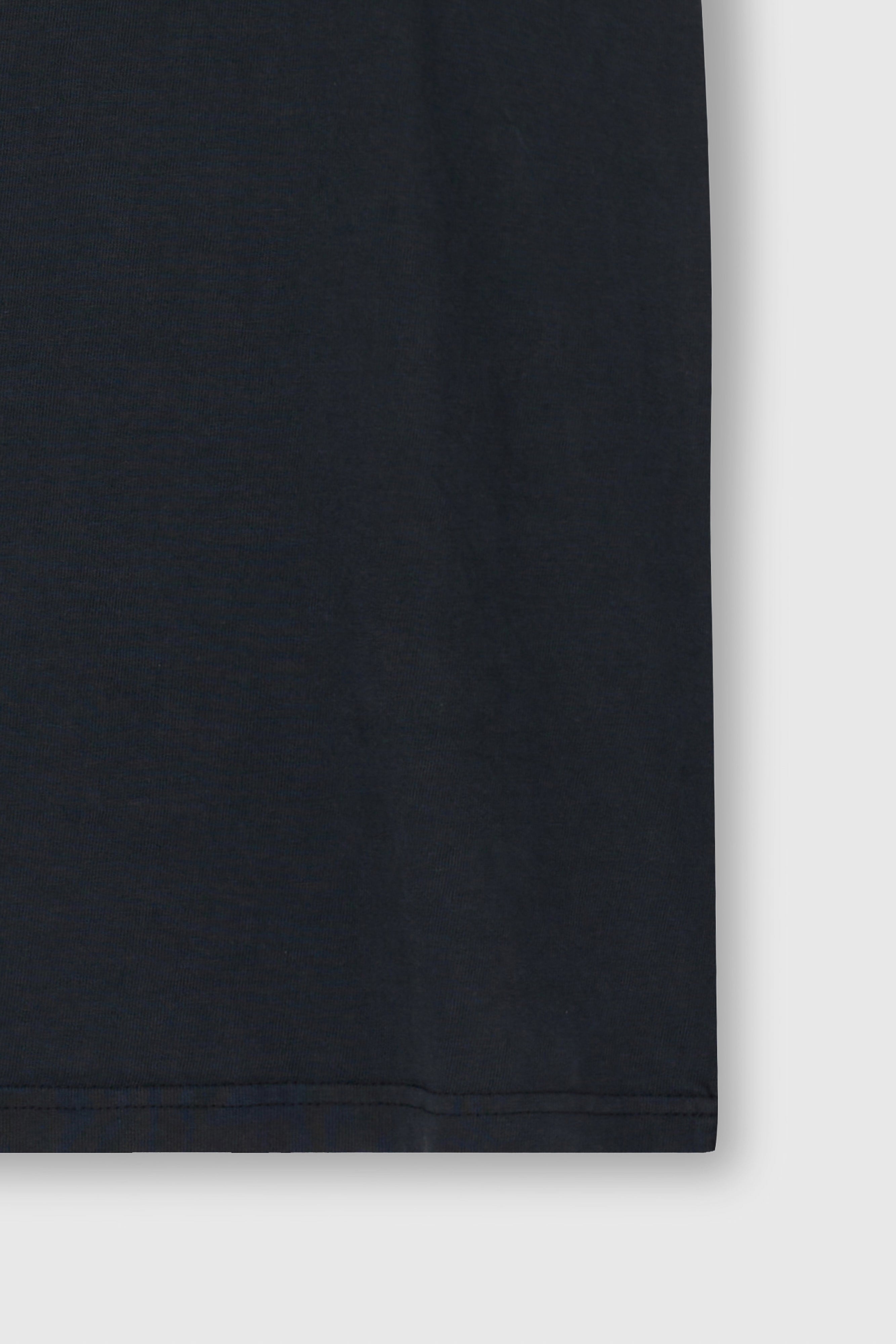 Drug Reference Garment Dyeing T-shirt_ Black Pigment