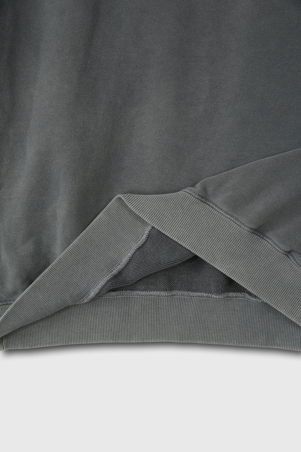Confusion Mugshot Garment-dyeing Sweatshirt_ Faded Grey