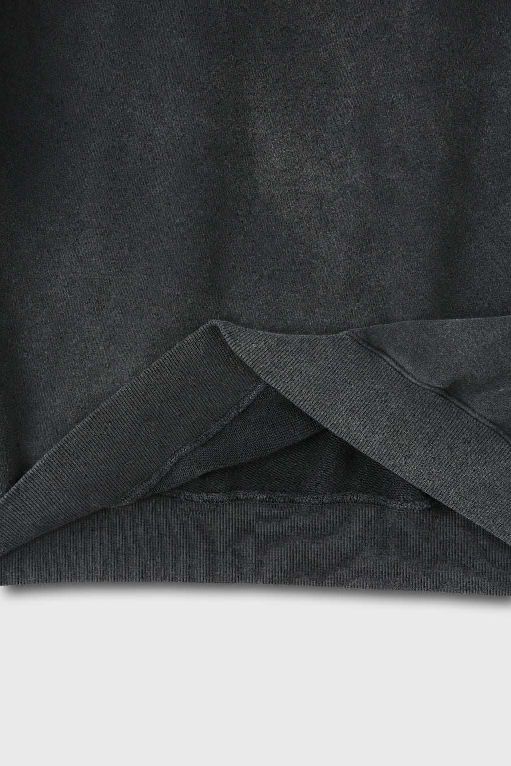 Crime Dept. Garment-dyeing Sweatshirt_ Faded Charcoal