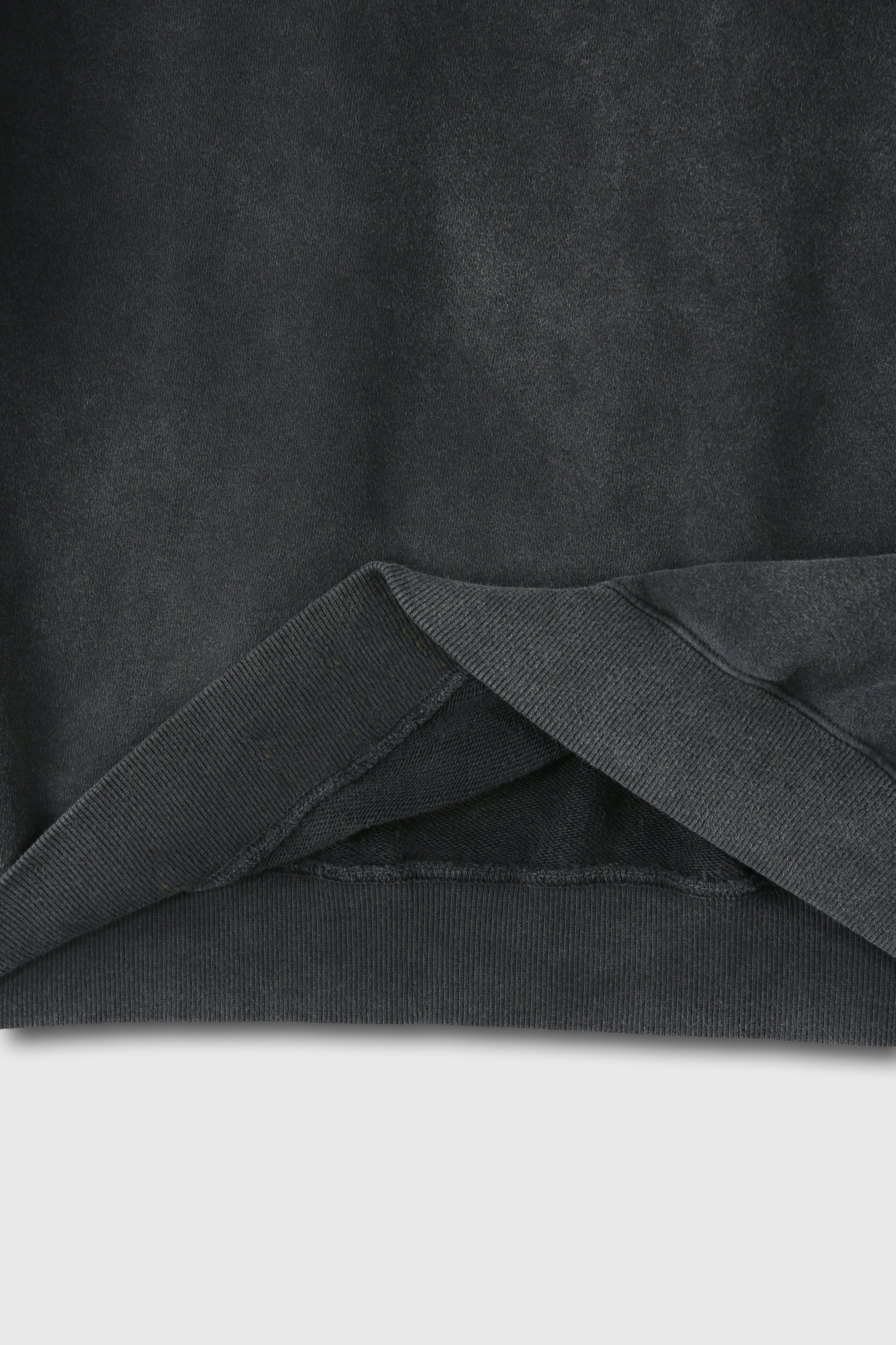 Crime Dept. Garment-dyeing Sweatshirt_ Faded Charcoal