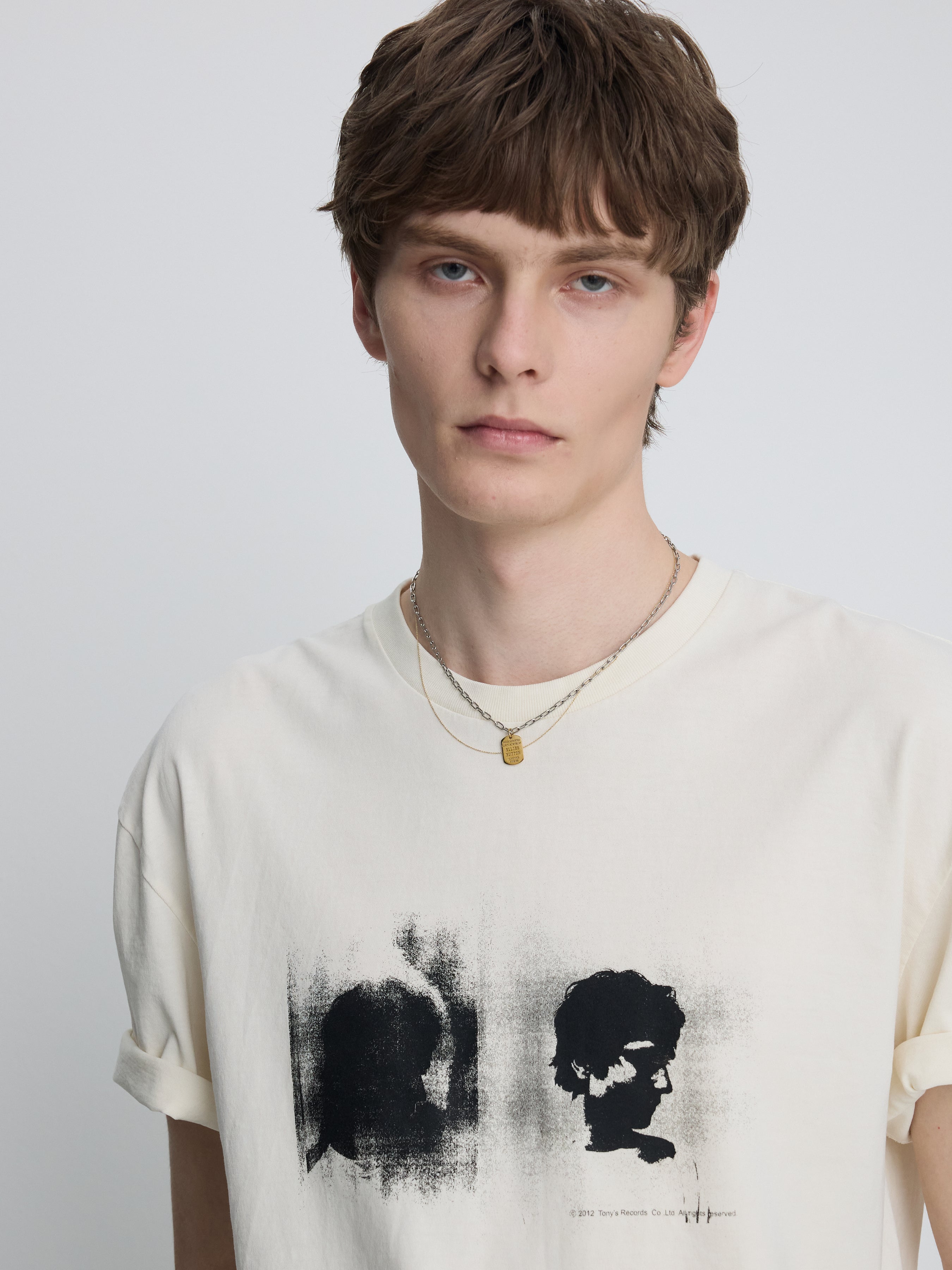 GARMENT DYED PROFILED T-SHIRT_ SALT PIGMENT