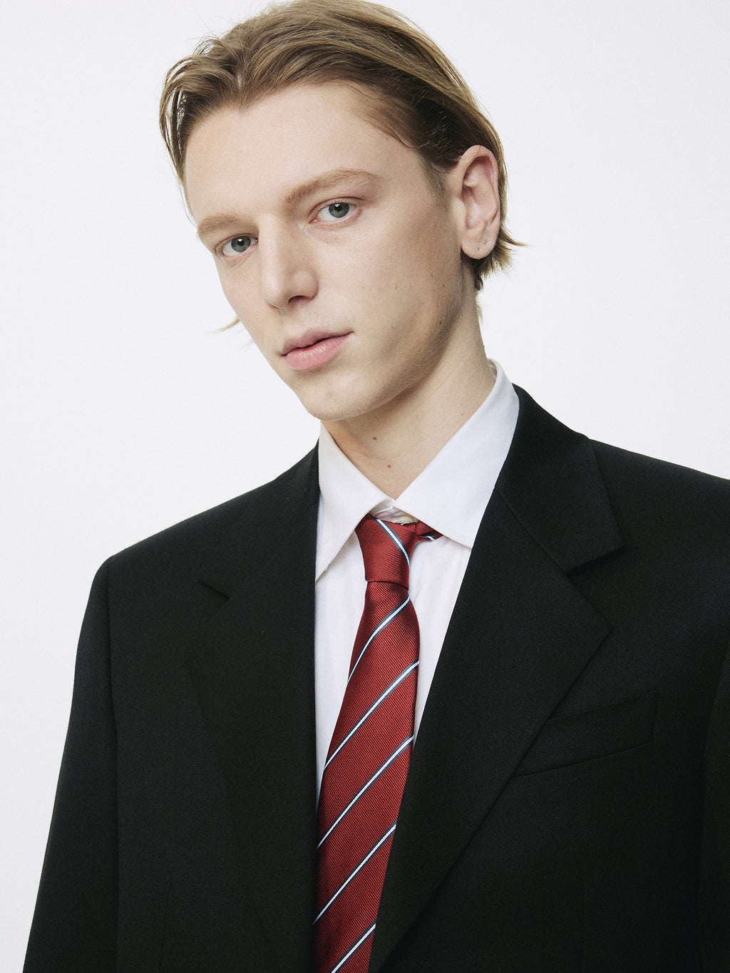 SIGNATURE TAILORED BLAZER_ BLACK