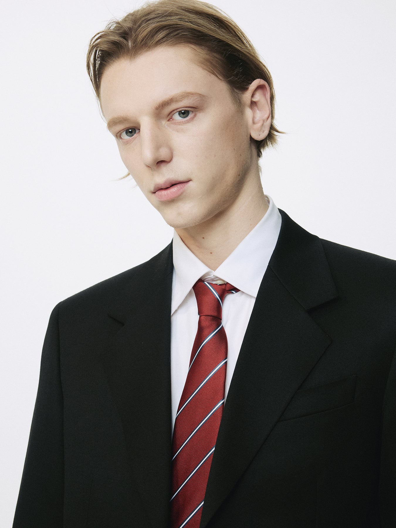 SIGNATURE TAILORED BLAZER_ BLACK
