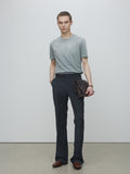 SIGNATURE GARMENT DYED T-SHIRT_ GLACIER GREY