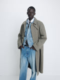 HERRINGBONE WOOL RAGLAN OVERCOAT_ PATINA TAUPE