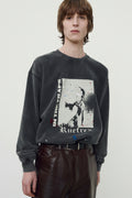 Rueflex Hand-Painted Sweatshirt_ Faded Black