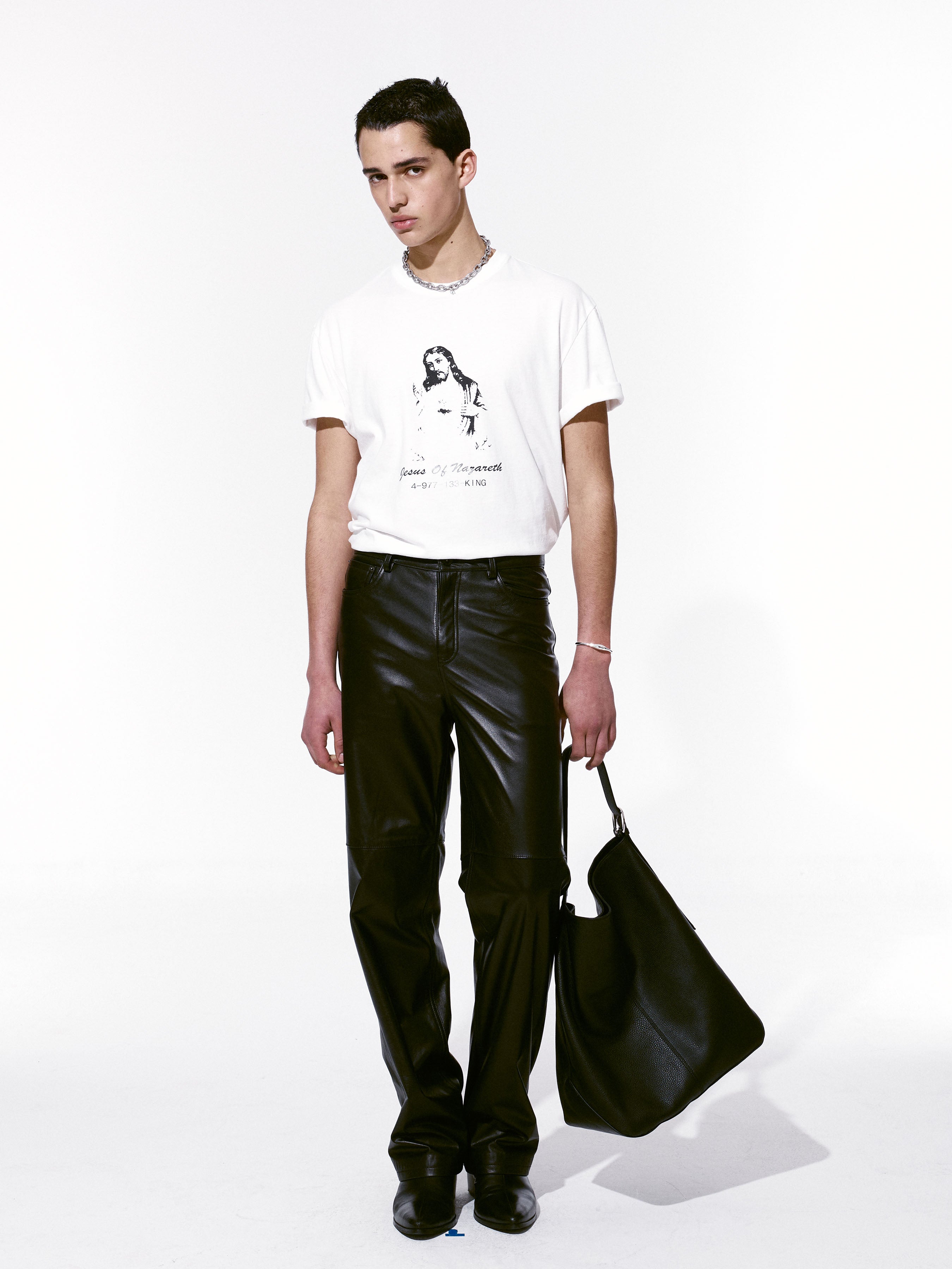 Savior Washed T-shirt_ White