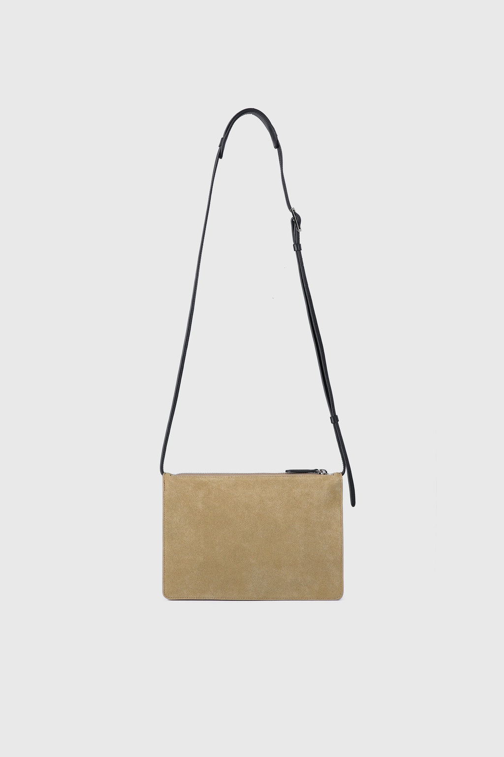 SUEDE CROSSBODY BAG_ BEIGE