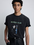GARMENT-DYED SOUND BAR T-SHIRT_ FADED CARBON