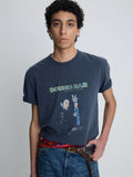 GARMENT-DYED SOUND BAR T-SHIRT_ FADED NAVY